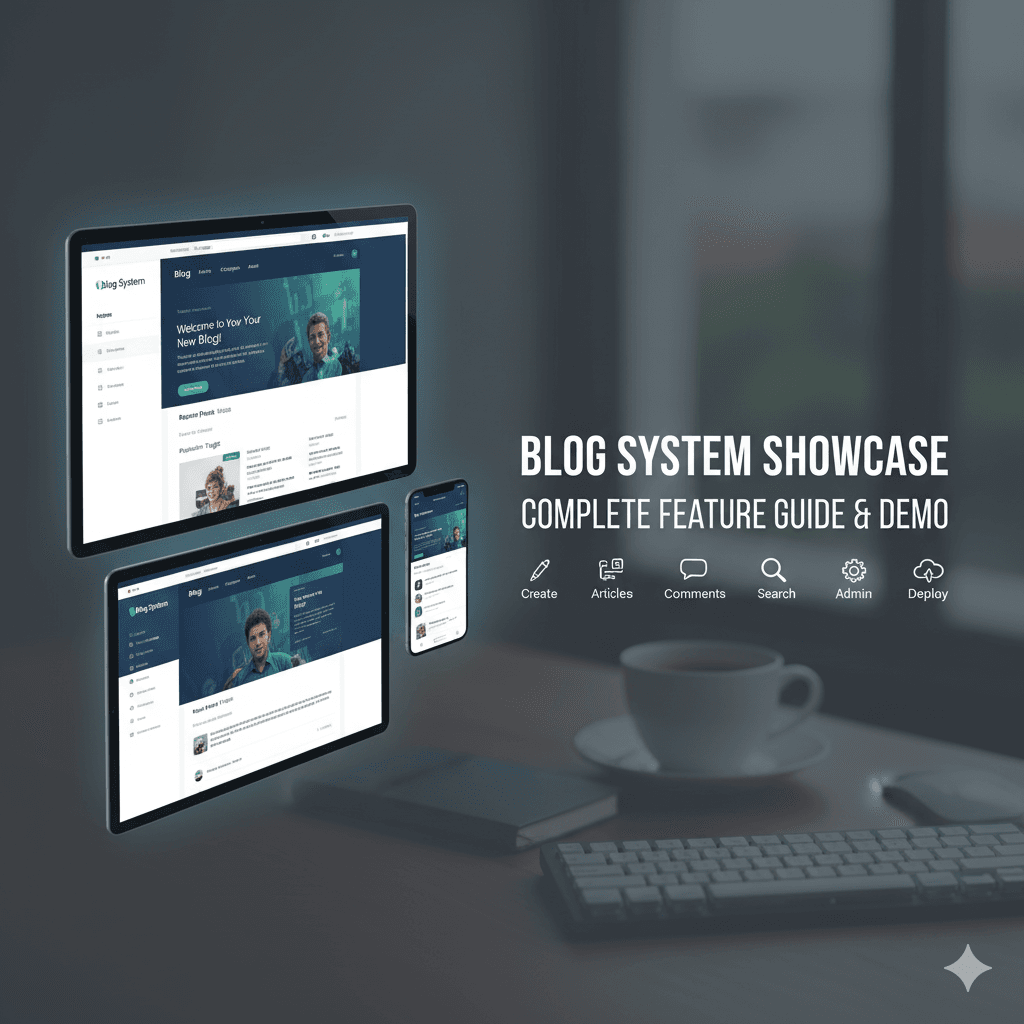 🎨 Blog System Showcase: Complete Feature Guide & Demo